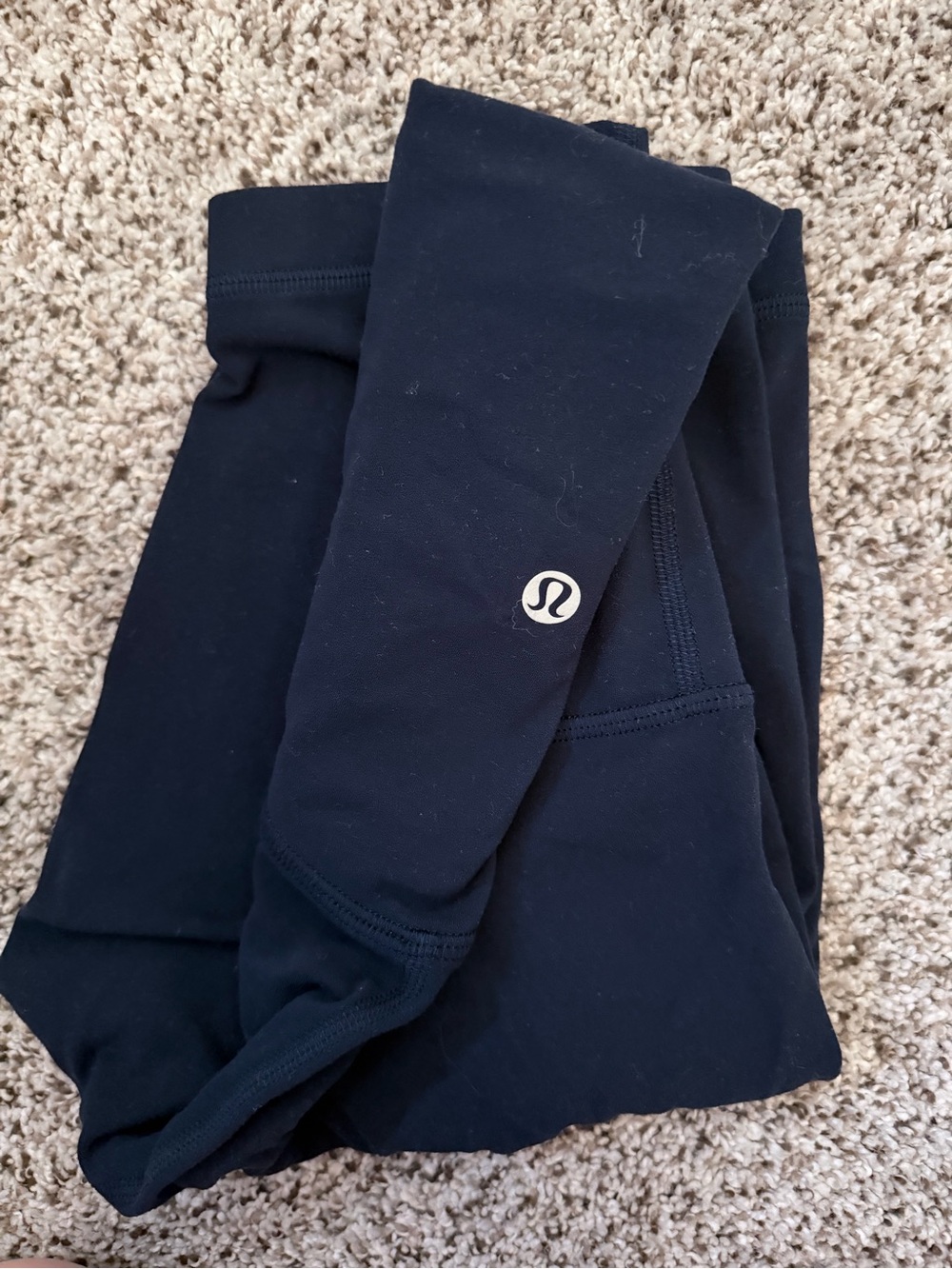 38. Lululemon | Align Biker Shorts Navy Blue | 6